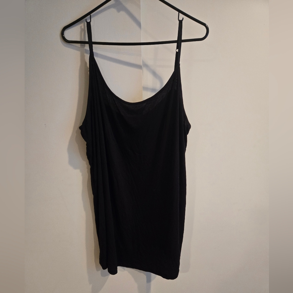 Universal Standard Black Spaghetti Strap Tank Top XL 26-28